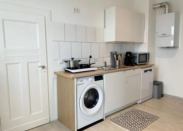 公寓 Schoene Altbauwohnung In